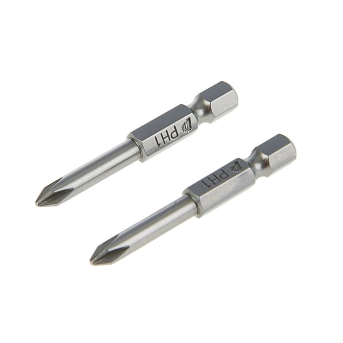 Бита отверточная "ПРАКТИКА" 035-707,  "Профи",  PH-1 х 50мм  (2шт)