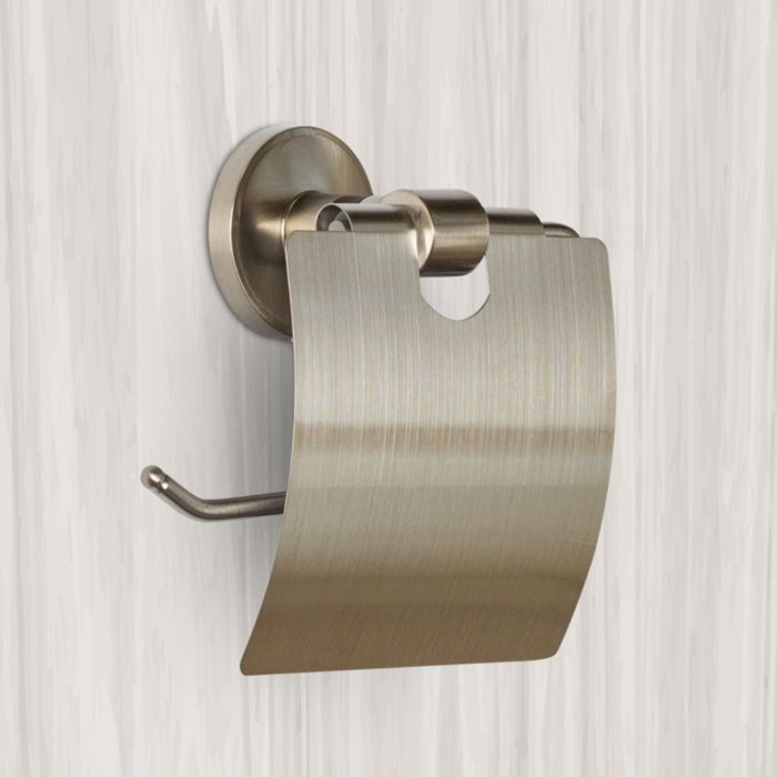 Держатель туалетной бумаги с крышкой Milano