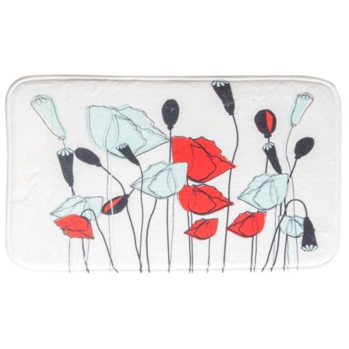 Коврик для ванной "Маки"