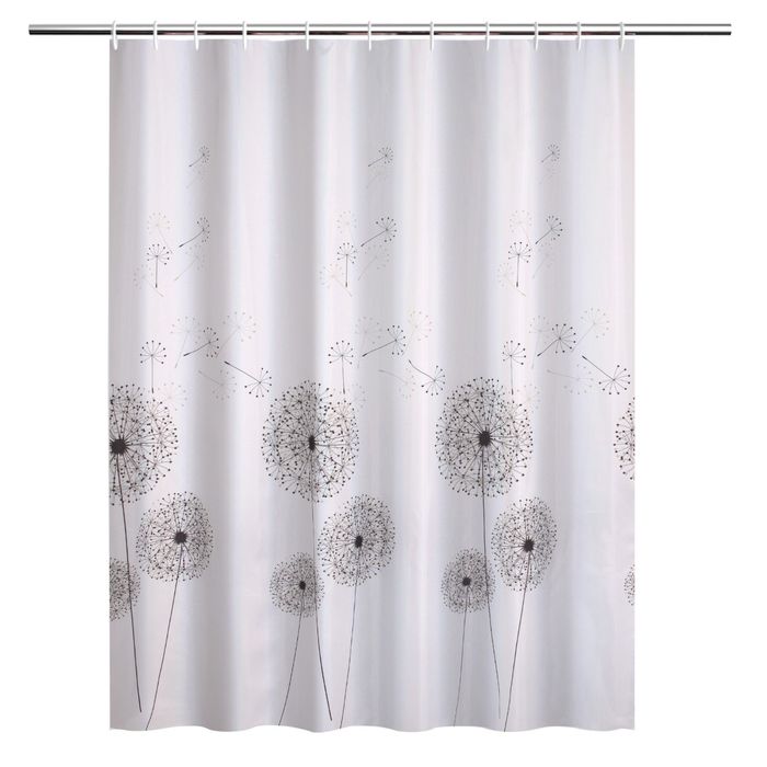 Штора для ванной Summer, кольца в комплекте