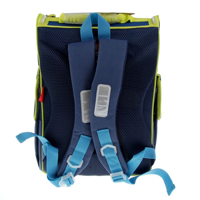 Ранец Стандарт Hatber Balance 38х29х6 для мальчика, жесткая форма "Машина" NRk_13033