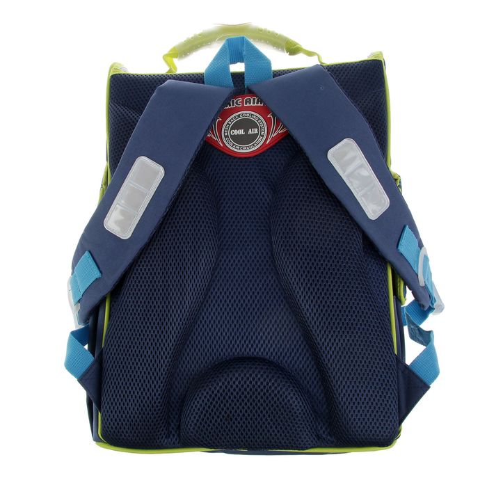 Ранец Стандарт Hatber Balance 38х29х6 для мальчика, жесткая форма "Машина" NRk_13033