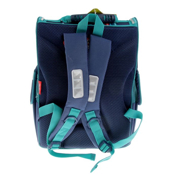 Ранец Стандарт Hatber Balance 38х29х6 для мальчика, жесткая форма "Полоски" NRk_13035