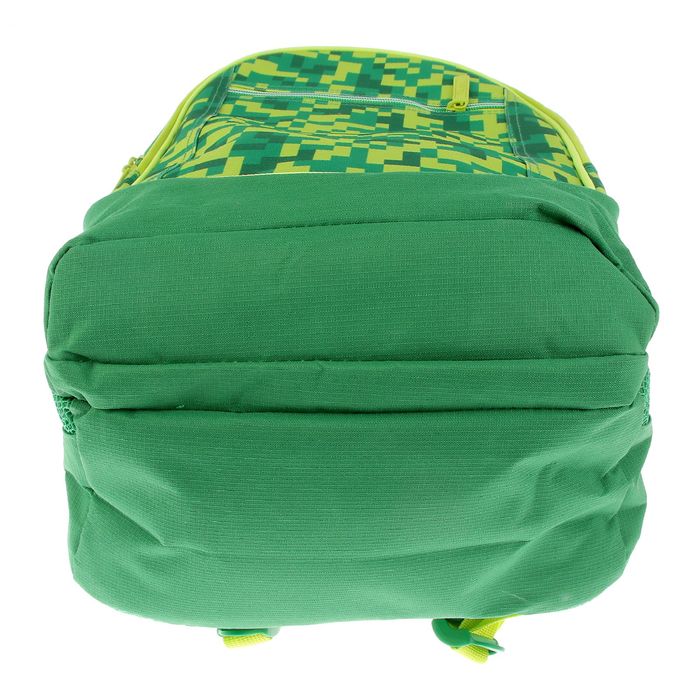 Рюкзак молодежный эргономичная спинка Hatber 42*30*20 Street «Камуфляж», зелёный NRk_17088