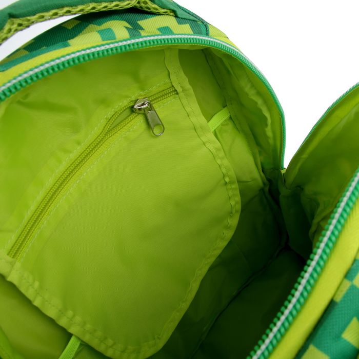 Рюкзак молодежный эргономичная спинка Hatber 42*30*20 Street «Камуфляж», зелёный NRk_17088