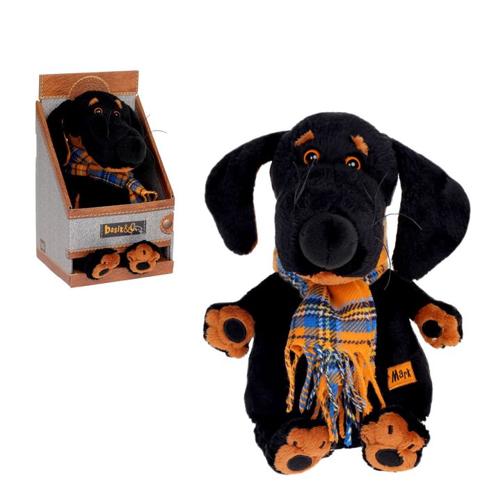 Мягкая игрушка "Ваксон" в шарфе, 25 см