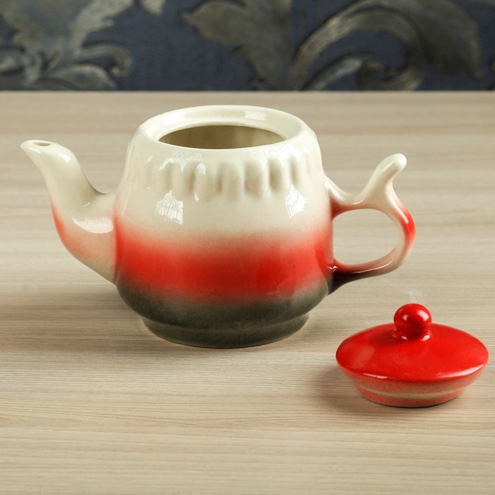 Чайник и сахарница "Красный камыш" чайник 0,75 л и сахарница 0,37 л