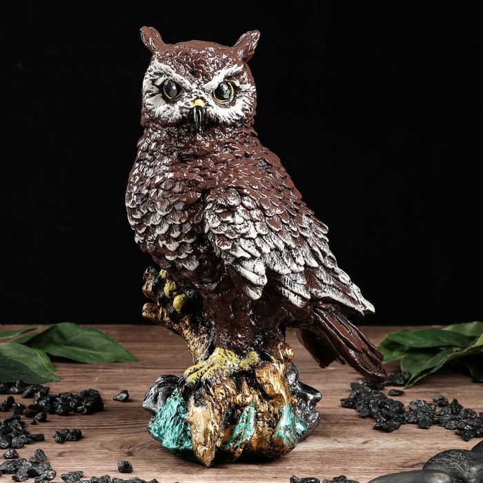 Статуэтка "Сова" новая рисованная