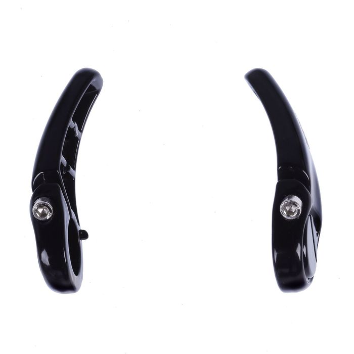 Рога на руль STG, короткие, алюминиевые, цвет чёрный