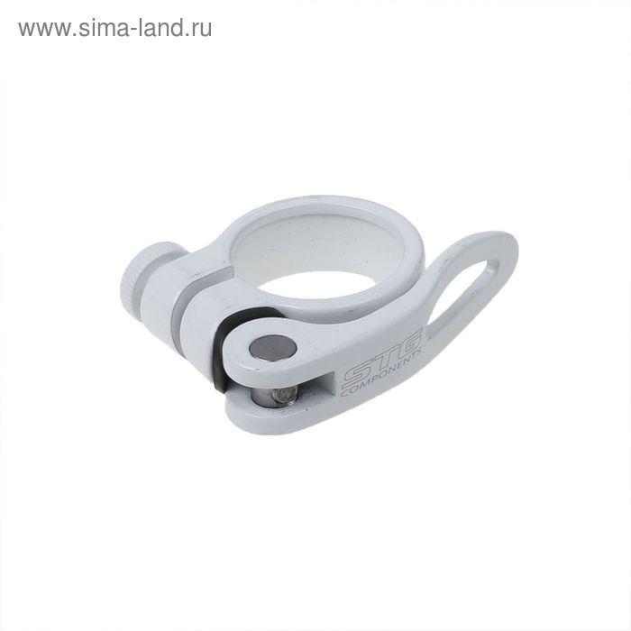 Хомут подседельный STG KC-88, 31,8 мм, белый
