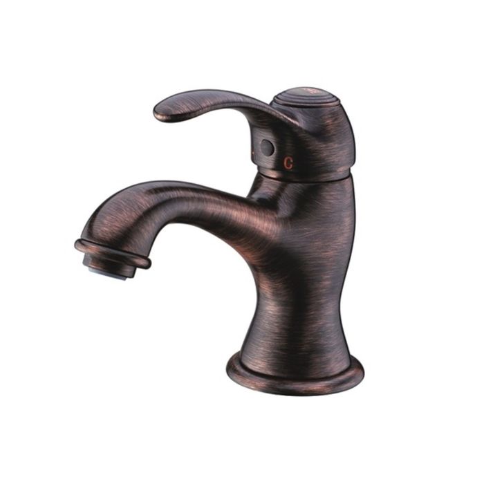 Смеситель для умывальника WasserKRAFT Isar 1303, "темная бронза"