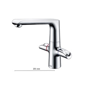 

Смеситель для кухни WasserKRAFT Lossa 1207, хром