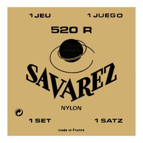 

Струны для классической гитары SAVAREZ 520R Nylon Normal Tension