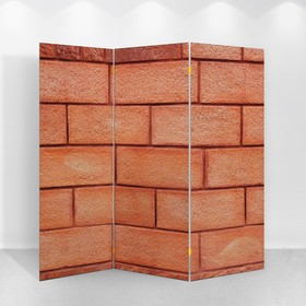 Ширма "Стена кирпичная", 160 × 150 см от Сима-ленд