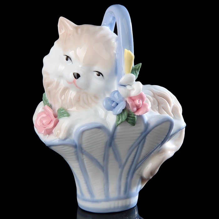 Сувенир «Кот в корзинке»