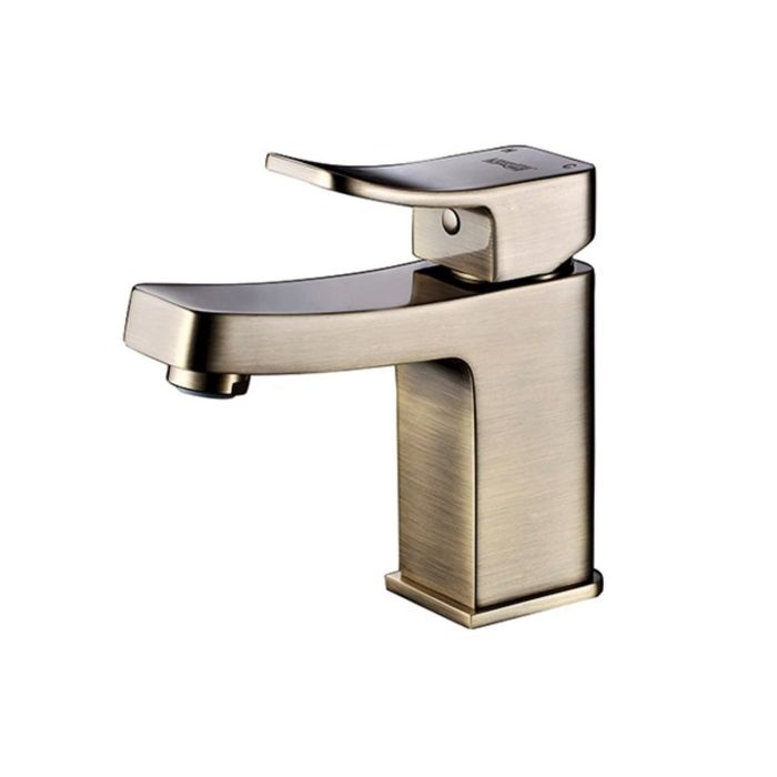 Смеситель для умывальника WasserKRAFT Exter 1603, "светлая бронза"