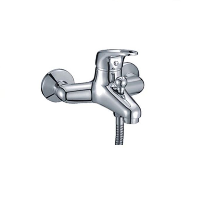 Смеситель для ванны WasserKRAFT Oder 6301, с коротким изливом, хром