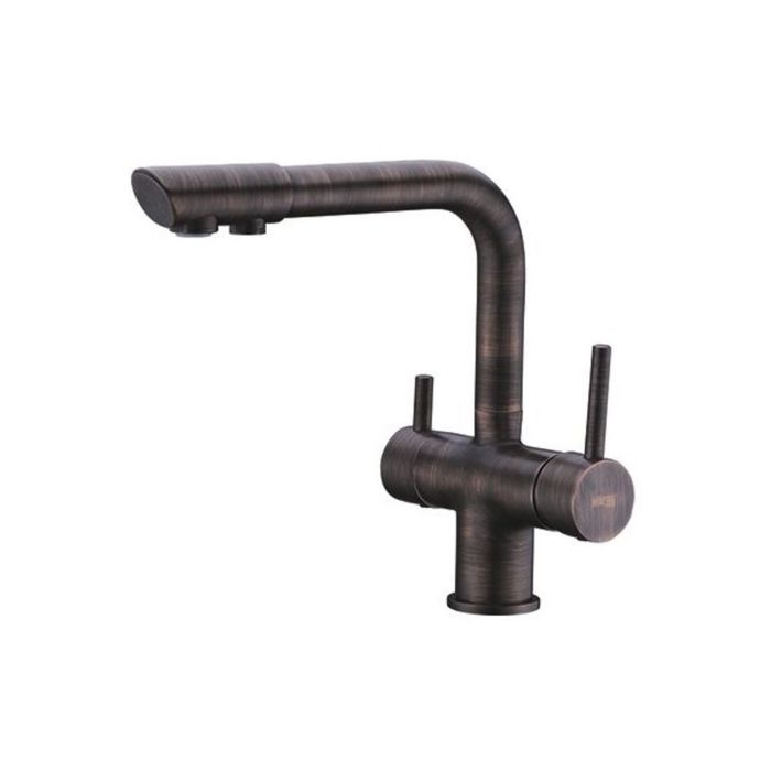 Смеситель для кухни WasserKRAFT A8037, под фильтр, "тёмная бронза"