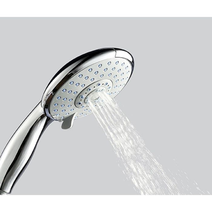 Лейка душевая WasserKRAFT A003, 5-функциональная, хром