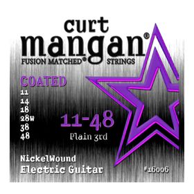 

Струны для электрогитары CURT MANGAN 11-48 Nickel Wound COATED