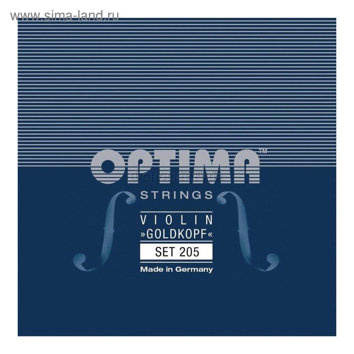 фото Струны для скрипки optima 4/4
