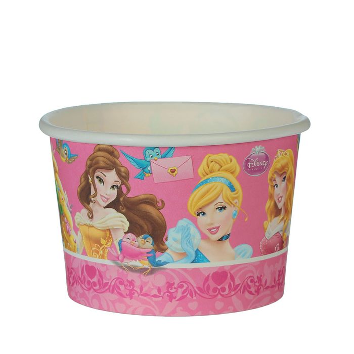 Стаканчики для мороженного "Принцессы Дисней" (набор 8 шт) / Disney Princess