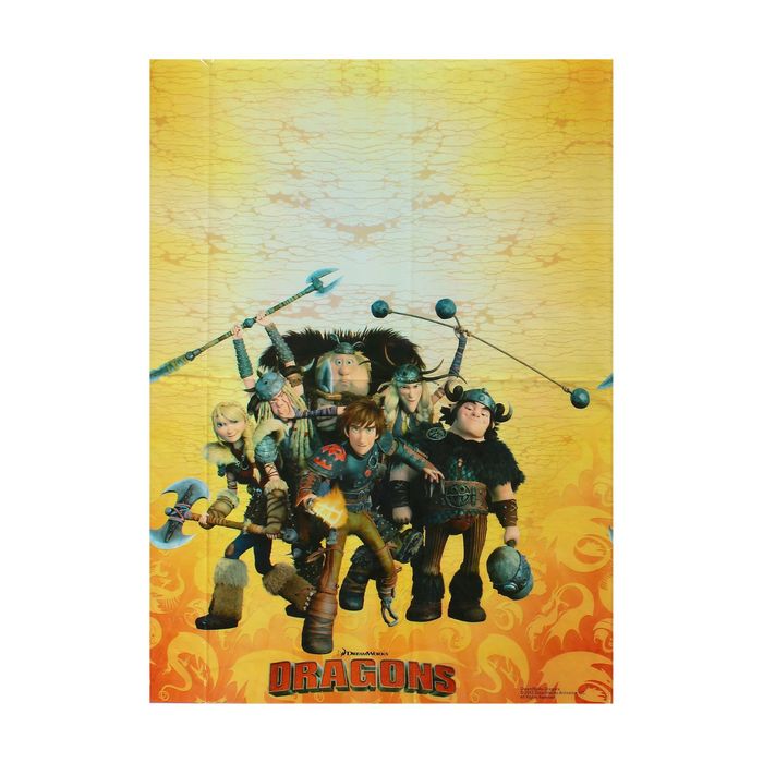 Скатерть "Как приручить дракона", 120 × 80 см