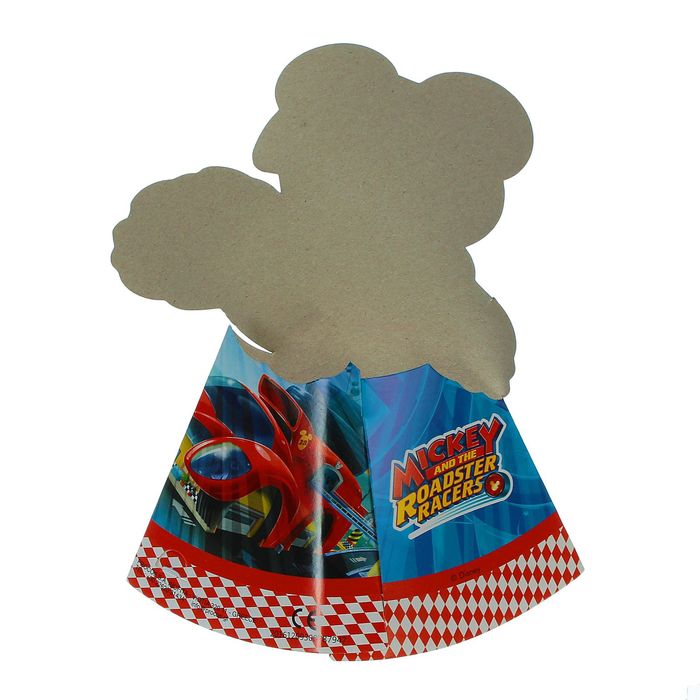 Колпаки "Микки Маус Гонщик" (набор 6 шт) / Mickey Roadster