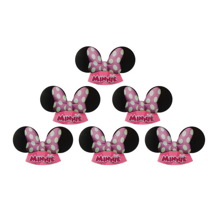 Колпаки "Стильная Минни - 2" (набор 6 шт) / Minnie Happy Helpers