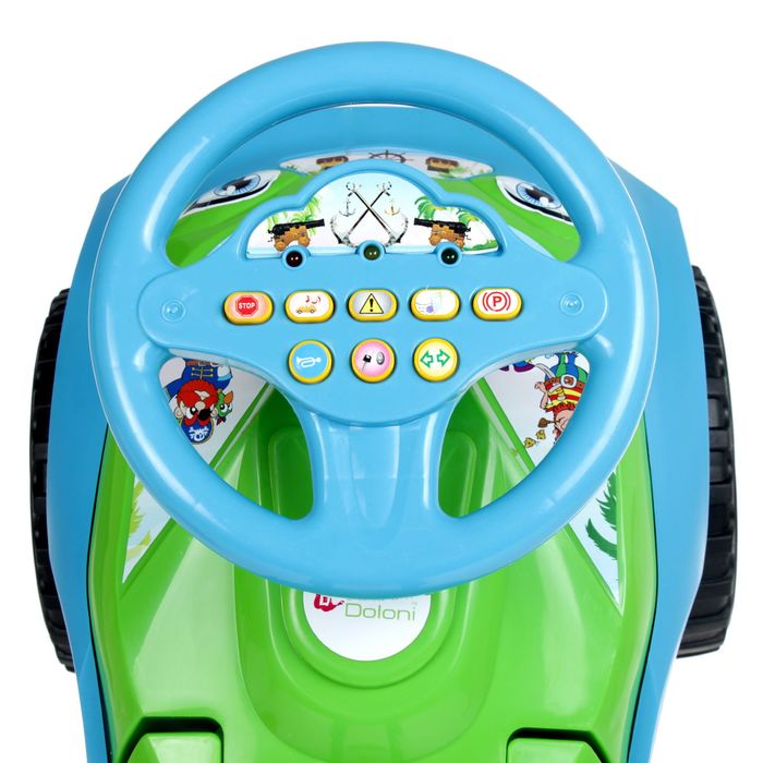 Толокар «Автошка”, с музыкальным рулем