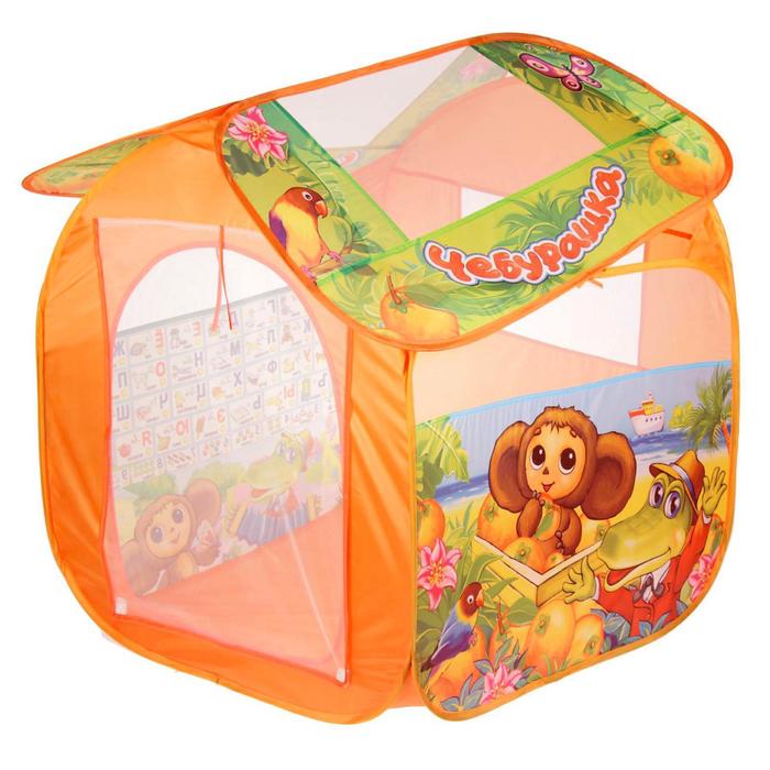 Игровая палатка «Чебурашка с азбукой», в сумке фотографии