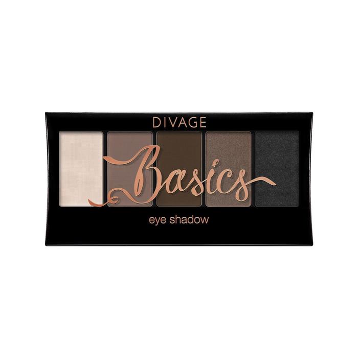 Палетка теней для век Divage, Palettes eye shadow, цвет Basics