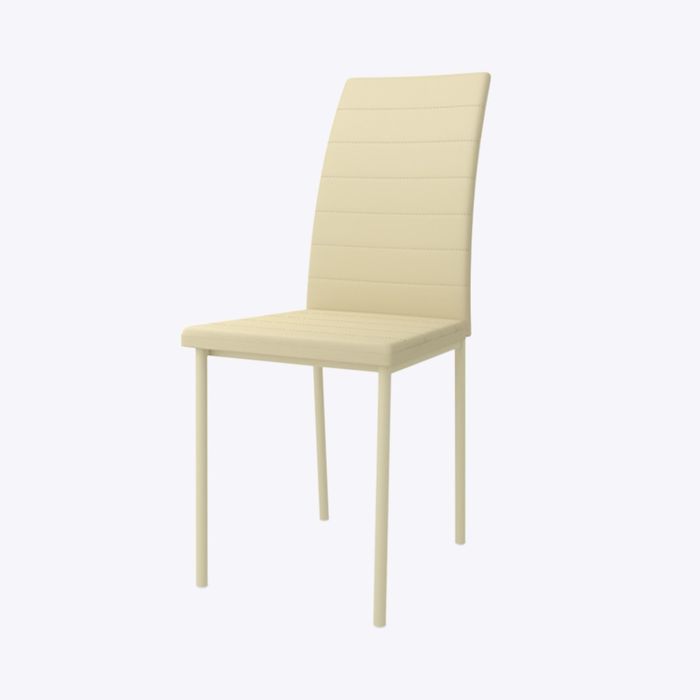 Стул "Винс", 41 х 40 х 95 см, цвет кремовый, экокожа