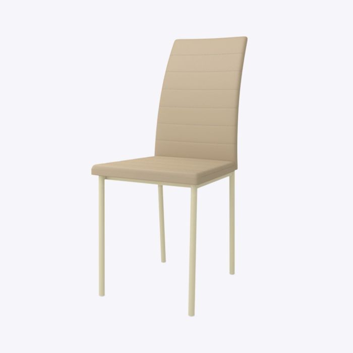 Стул "Винс", 41 х 40 х 95 см, цвет кофейный/кремовый, экокожа