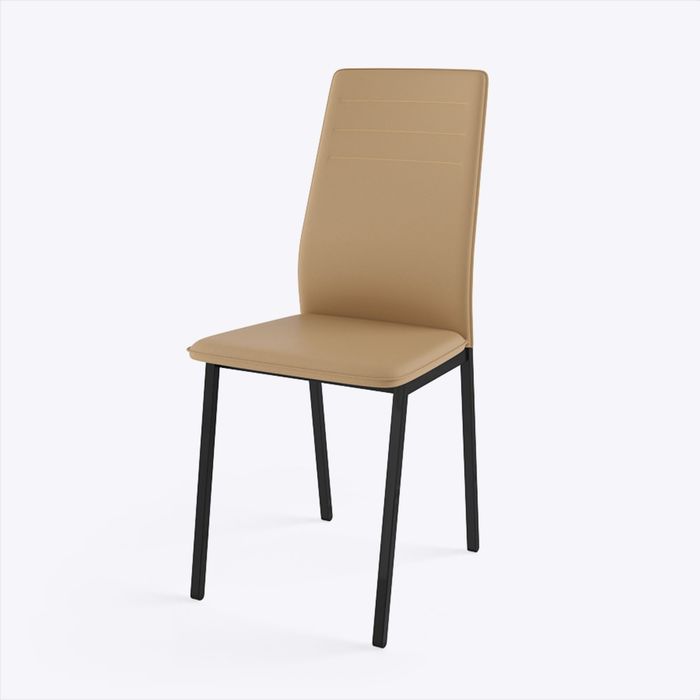 Стул "Квирк", 42 х 52 х 96 см, сидушка кофейный, экокожа