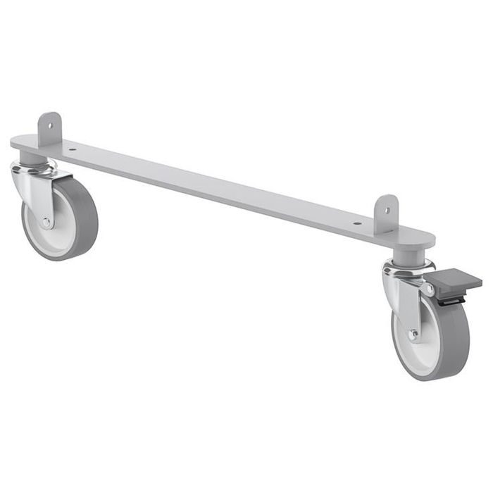 Набор колесиков, цвет серебристый КАЛЛАКС