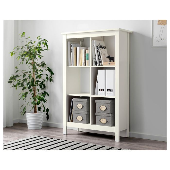 Стеллаж, цвет белый ТОМНЭС