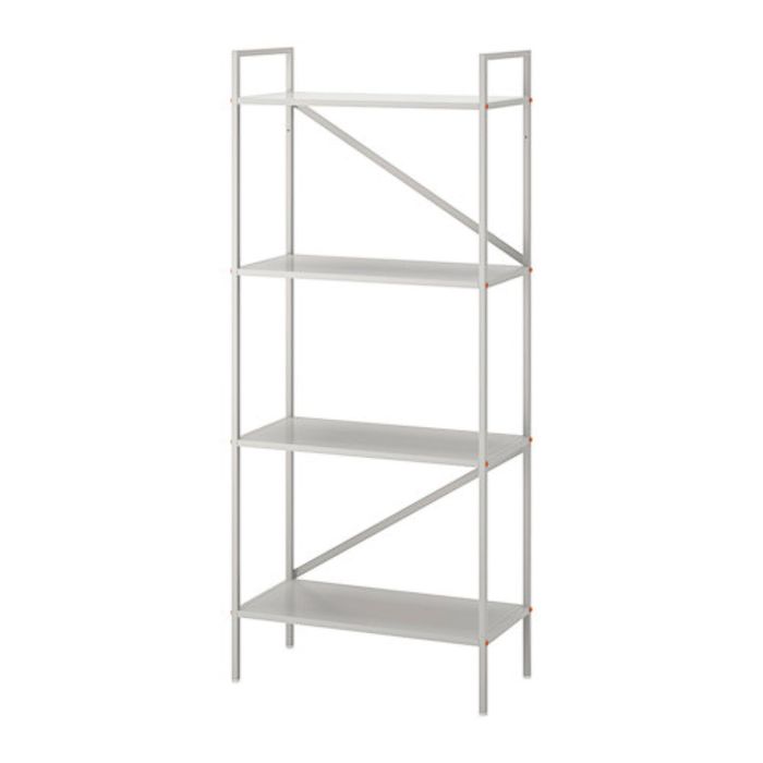 Стеллаж, цвет светло-серый ДРАГЕТ