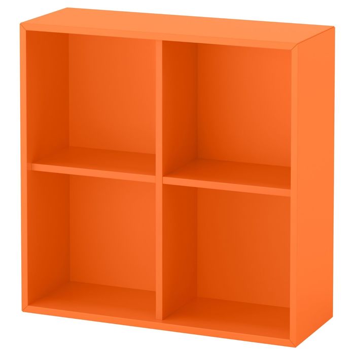 Шкаф с 4 отделениями ЭКЕТ, 70х25х70 см, оранжевый