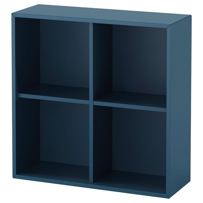 Шкаф с 4 отделениями ЭКЕТ, 70х25х70 см, темно-синий
