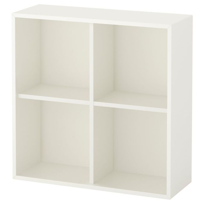 Шкаф с 4 отделениями ЭКЕТ, 70х25х70 см, белый