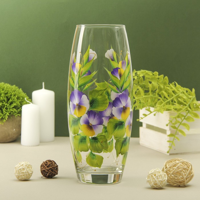 Ваза "Анютка", овал, 26 см