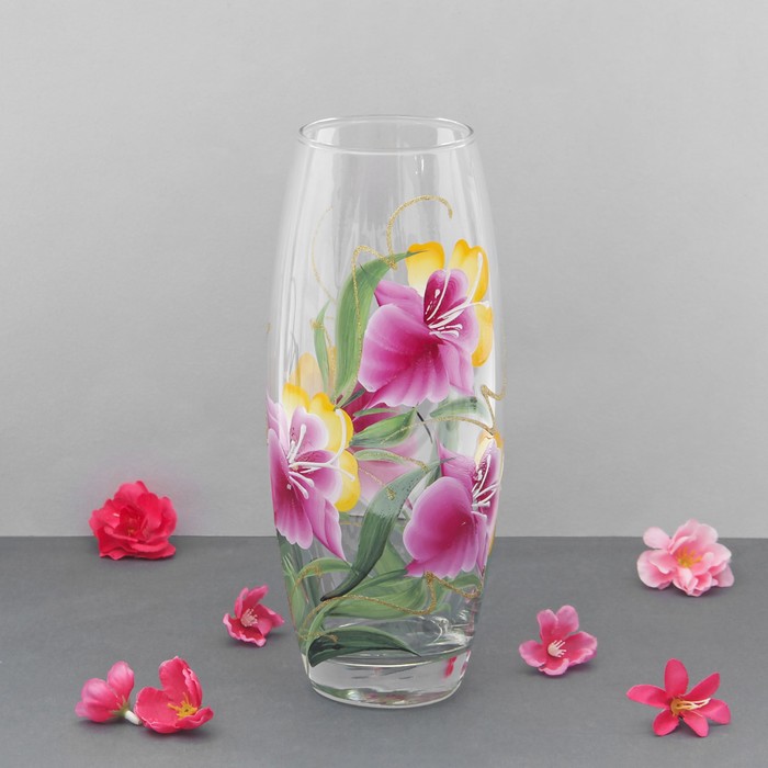 Ваза "Ирис", овальная