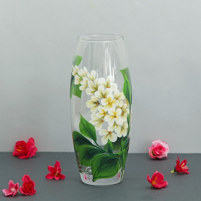 Ваза "Черёмуха", овальная, микс