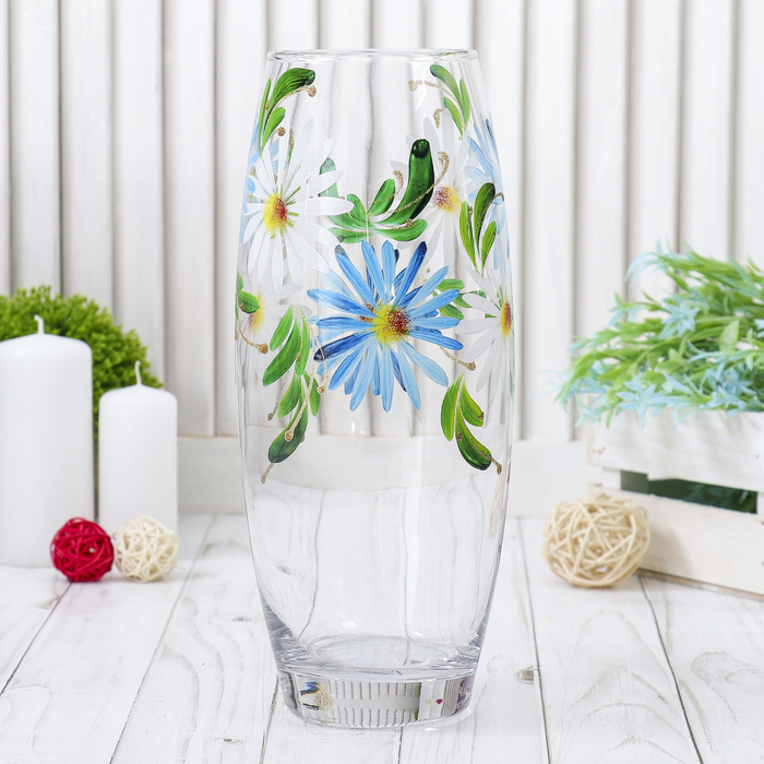 Ваза "Калейдоскоп", овальная