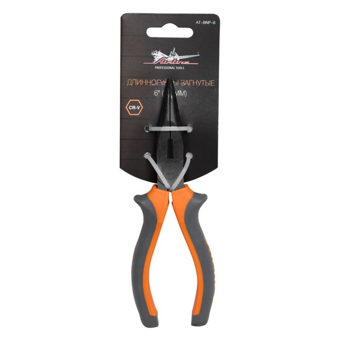 Длинногубцы загнутые 6" 160мм AT-BNP-6 Airline