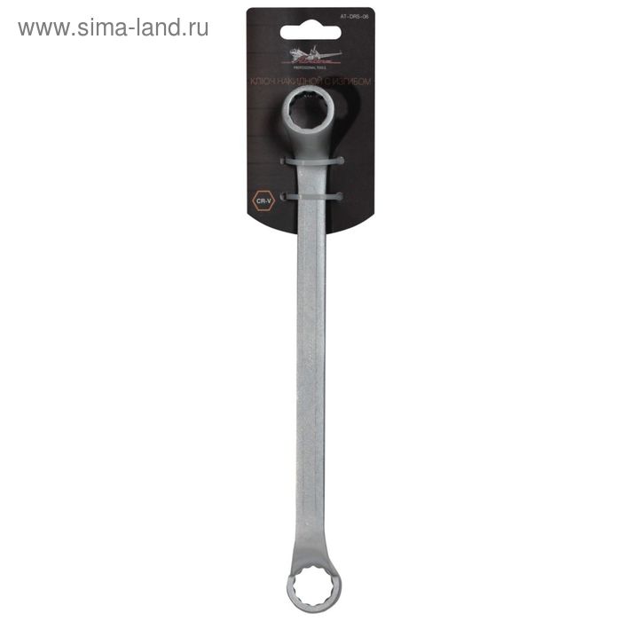 Ключ накидной с изгибом 16х17мм AT-DRS-06 Airline