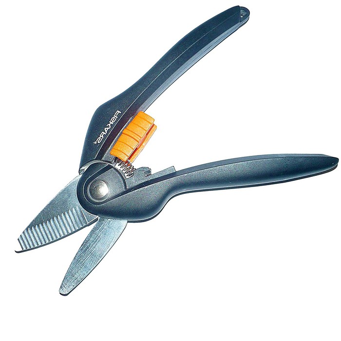 Секатор-ножницы, 8.2" (21 см), пластиковые ручки, P28 SingleStep