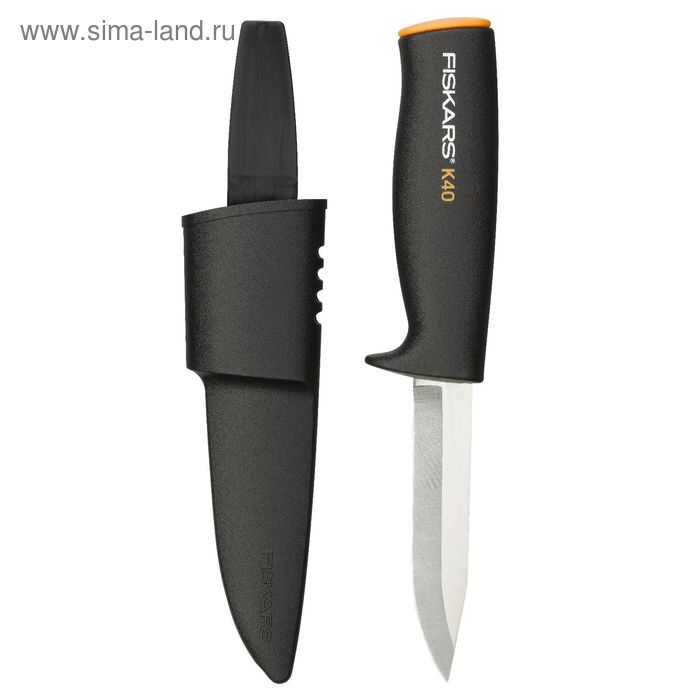 фото Нож садовый, 22,5 см, с пластиковой ручкой fiskars