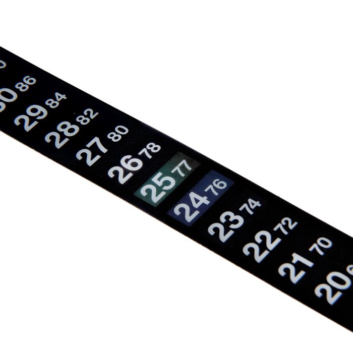 LCD термометр полоска +18...+34С